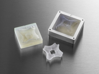 Injection molds printed on a Formlabs 3D printer, High Temp Resin