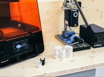 Molds for plastic casting on a Formlabs 3D printer, Rigid 10K Resin