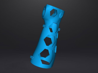3D model of a drill bit for FDM 3D printing
