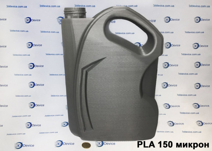 40-hour print, PLA 150 microns, canister prototype