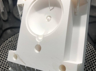 Mold printed for use in injection molding on an automatic molding machine