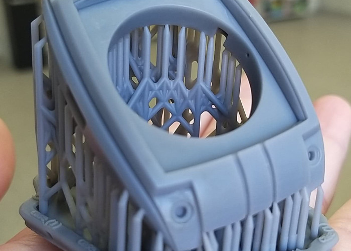 Watch case prototyping, SLA 3D printing