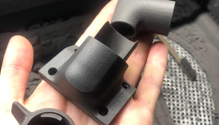 SLS 3D printing with polishing post-processing