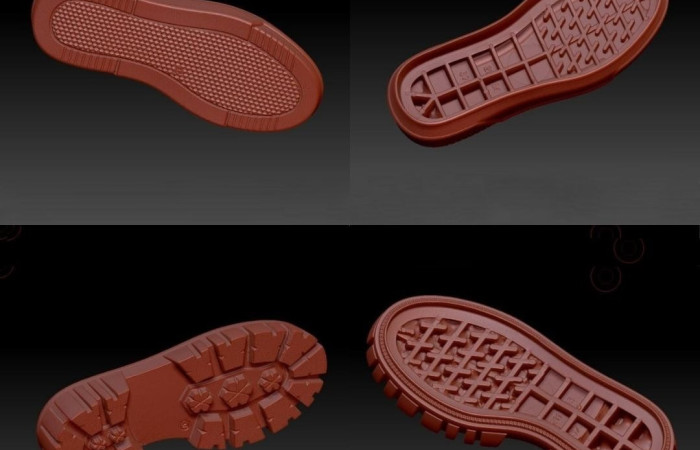 3D scanning of shoe soles for a customer