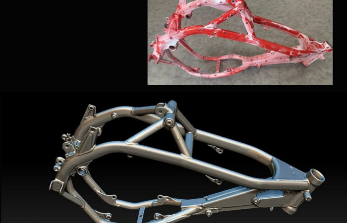 3D scan of a rover part from the original