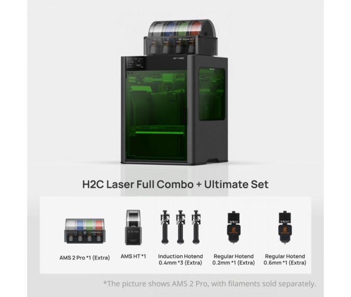 3D printer Bambu Lab H2C Combo