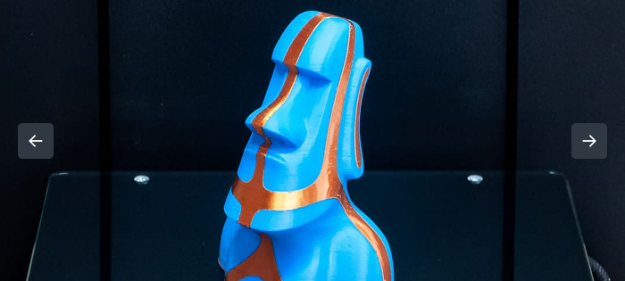 FDM 3D printing with two extruders on Klema 250 Twin Pro