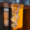 3D printing with clear Formlabs resin on the build platform | Expert-3DPrinter